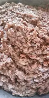 Make Red bean pie step 4