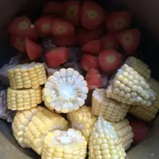 Make Corn bouquet pelvis step 6