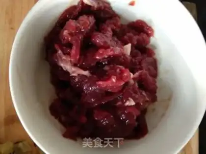 Make Sour beef step 1