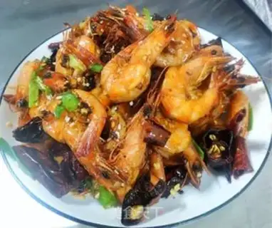 Make Spicy shrimp step 7