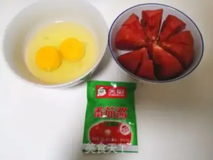 Make Tomato fried eggs step 0