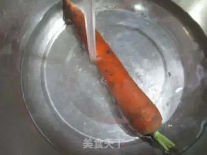 Make ♪ Duck egg carrots boiling round ♪ step 1