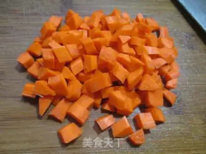 Make ♪ Duck egg carrots boiling round ♪ step 2