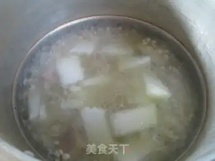 Make ♪ The rice-innitori toad soup ♪ step 5