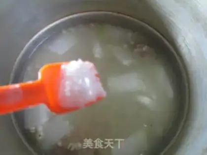 Make ♪ The rice-innitori toad soup ♪ step 7