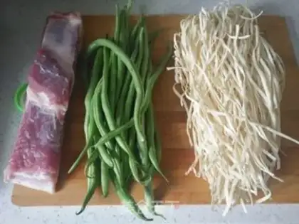 Make Bean bean noodle step 0