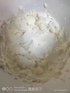 Make Blueberry cream roll step 6