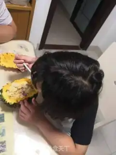 Make Pineapple rice step 12