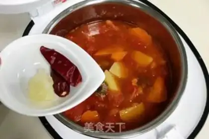 Make Tomato potatoes and oxen soup step 11