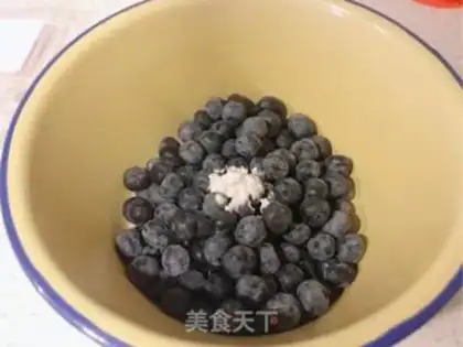 Make Blueberry sauce step 0