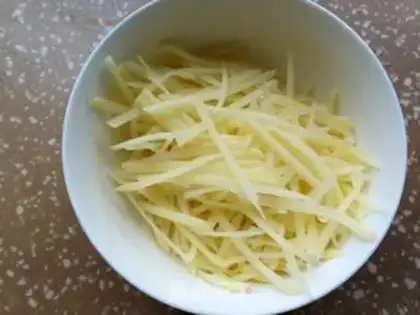 Make Potato burrito step 1