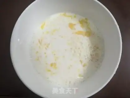 Make Q SUGAR AND EGG CREAM step 4