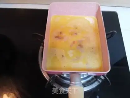 Make Shrimp with egg and shrimp step 3