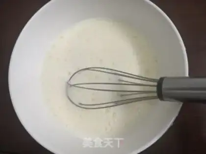 Make Q SUGAR AND EGG CREAM step 5