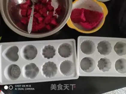 Make Coconut flamingo jelly step 5