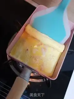 Make Shrimp with egg and shrimp step 4