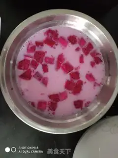 Make Coconut flamingo jelly step 7