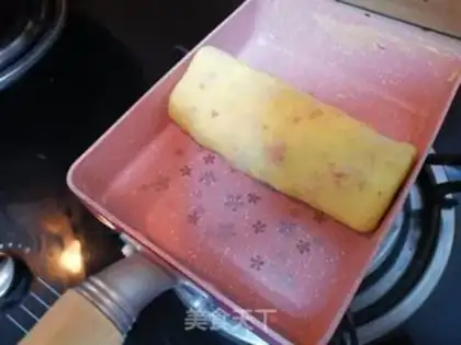 Make Shrimp with egg and shrimp step 7