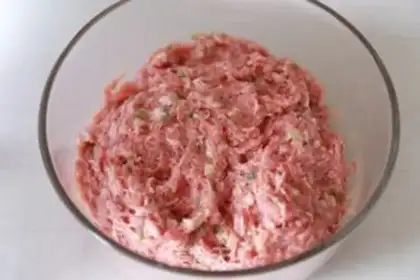 Make Porkball soup step 1