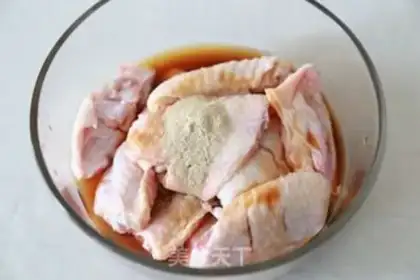 Make Cinnamon chicken wings step 1