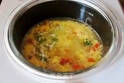 Make Tomato tofu egg soup step 4