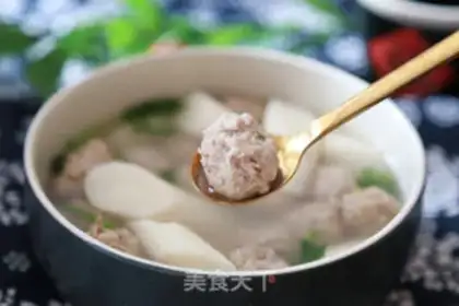 Make Porkball soup step 7