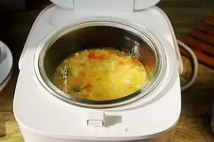 Make Tomato tofu egg soup step 5