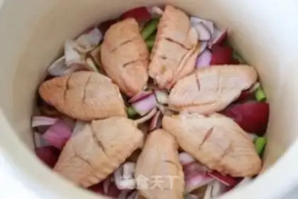 Make Cinnamon chicken wings step 5