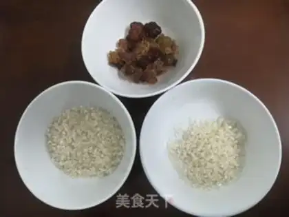 Make Peach and sugar porridge step 0