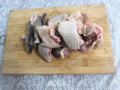 Make Chicken with a head step 2