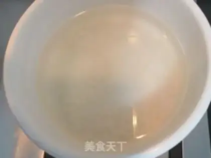 Make Peach and sugar porridge step 4