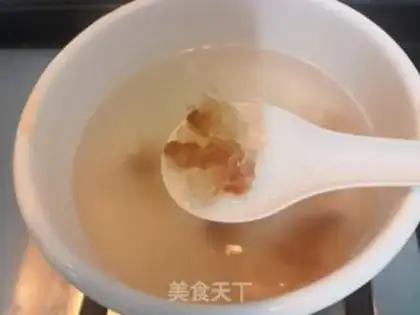 Make Peach and sugar porridge step 5