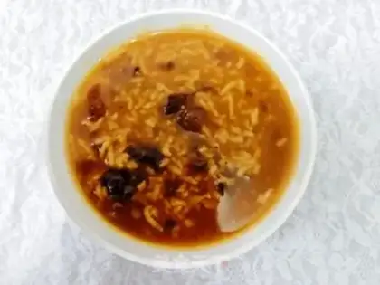 Make Peach and sugar porridge step 10