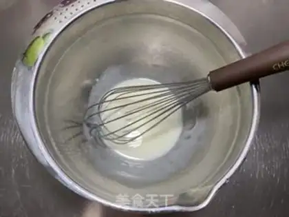 Make Mini cream cake step 2