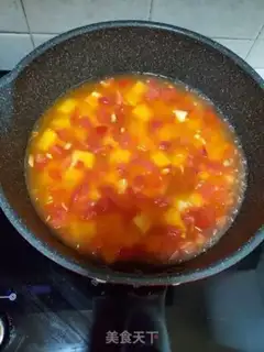 Make Tomato tofu beef soup step 3