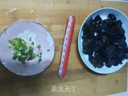 Make ♪ Ham and wood ♪ step 0