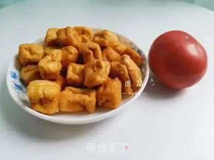Make Tomato tofu step 0