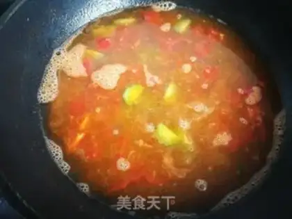 Make cucumber for omelet soup step 5