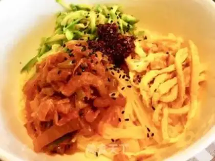 Make Corn noodles step 6