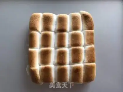 Make Cotton candy toast step 5