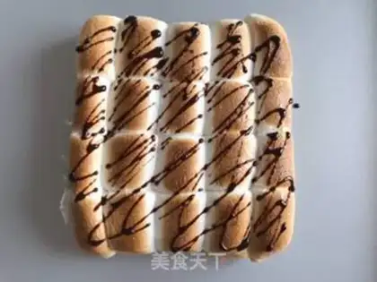 Make Cotton candy toast step 6