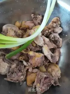 Make Potato pepper chicken step 2