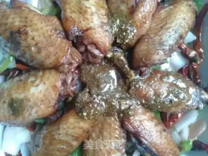 Make Hot chicken wings step 11