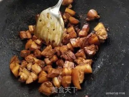 Make Soybeans dry stew step 9