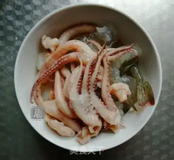 Make Seafood congee step 3