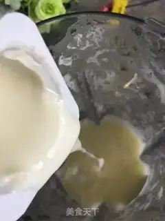 Make A melon shake step 6