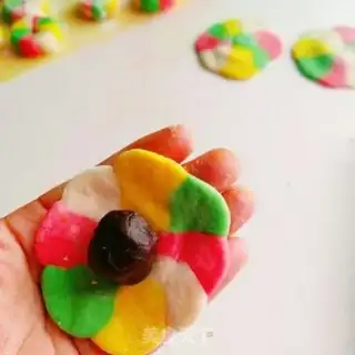 Make Rainbow bean bag step 13