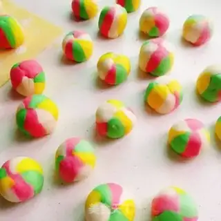 Make Rainbow bean bag step 14