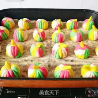 Make Rainbow bean bag step 17