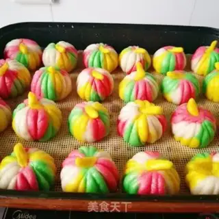 Make Rainbow bean bag step 19